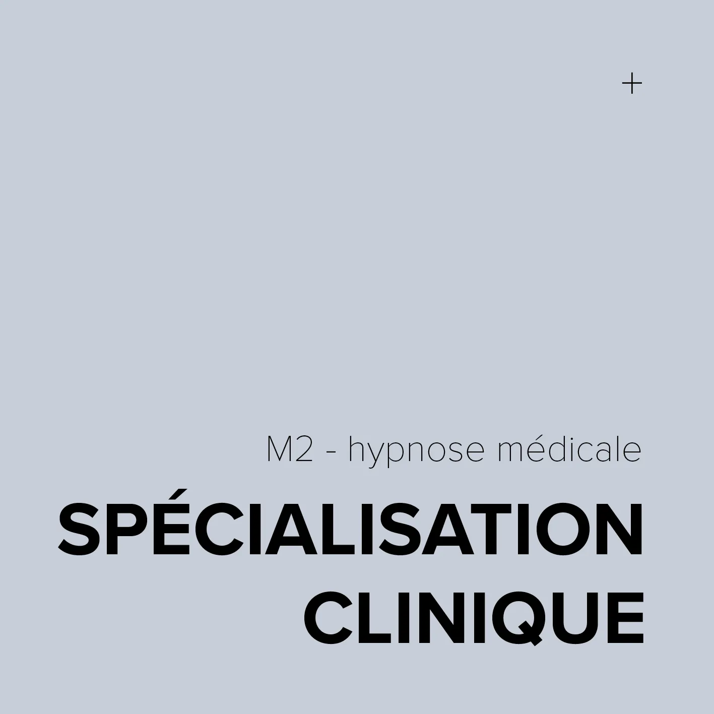 M2 | Spécialisation Hypnose Clinique