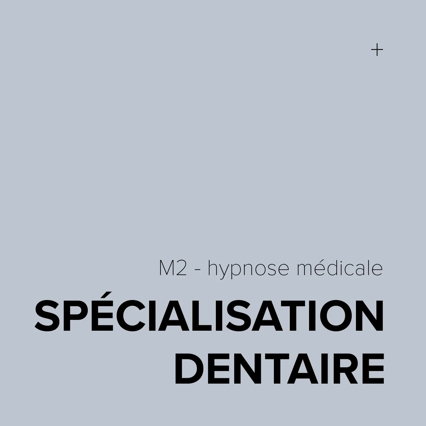 M2 | Spécialisation Hypnose Dentaire